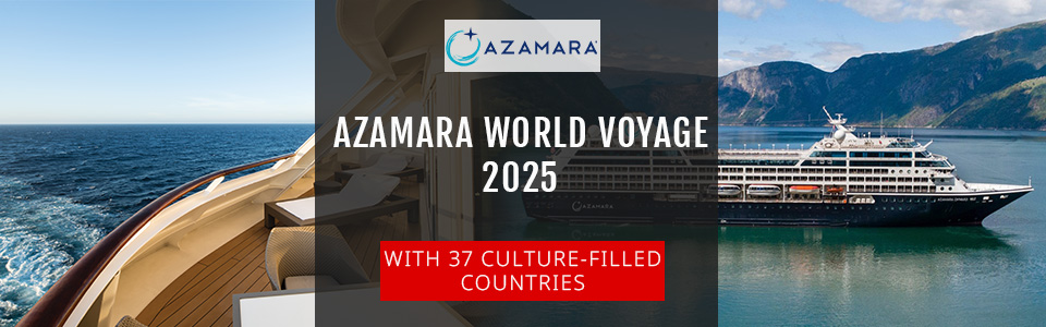 Azamara World Voyage 2025