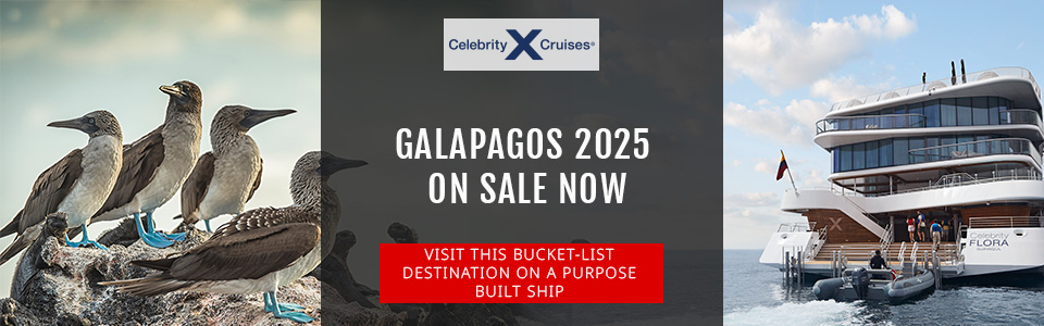 New 2025 Galapagos Season Onboard Celebrity Flora