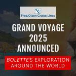 Fred. Olsen Announce New Grand World Voyage 2025