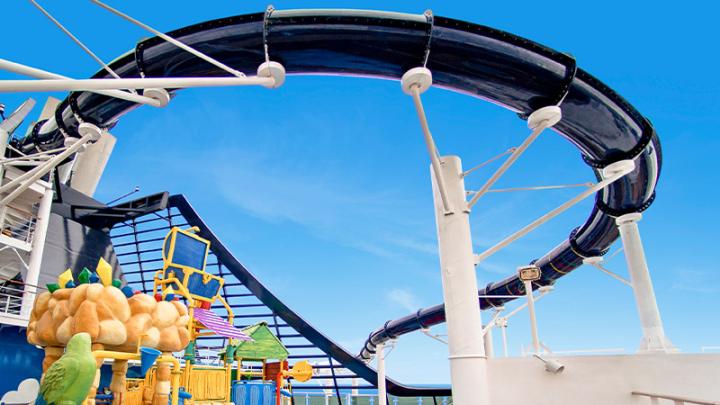 australian cruise ships with water slides
