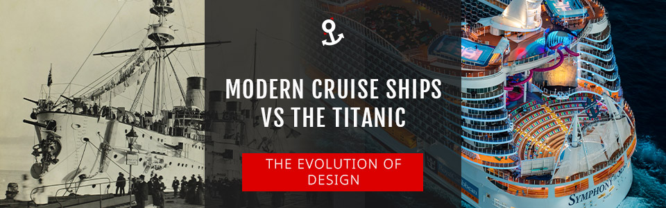 How Big Are Modern Cruise Ships VS The Titanic