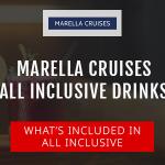 Marella Cruises All Inclusive Drinks