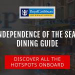 Independence of the Seas Dining Guide