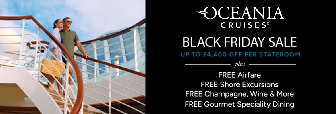 Oceania Cruises Black Friday Sale