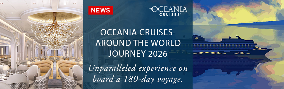 Oceania Cruises – Around the World Journey 2026