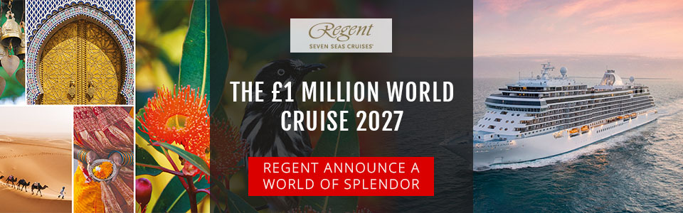 Discover The World Of Splendor in 2027 with Regent Seven Seas Cruises