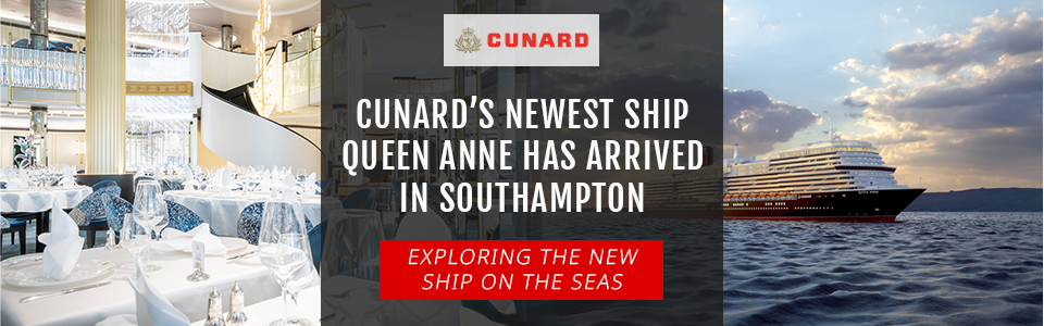 Cunard’s Newest Ship Queen Anne Has Arrived In Southampton