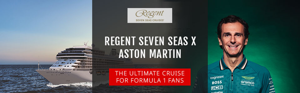 Regent Seven Seas x Aston Martin: The Ultimate Cruise for Formula One Fans