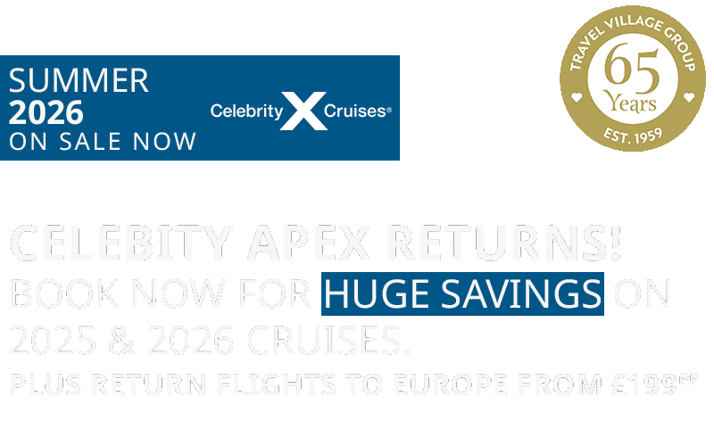 Celebrity Cruises on sale now for summer 2026 from Southampton