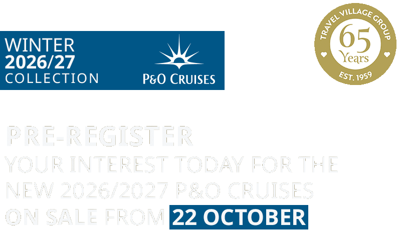 P&O Cruises 2026/27 Winter Collection on sale