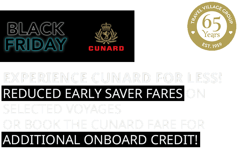 Cunard Black Friday Cruise Voyage Sale